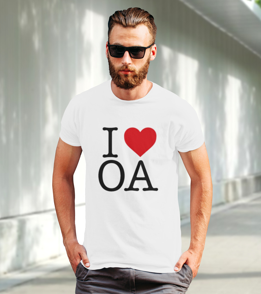 I Heart OA Symbolized Love For OA Movement T-Shirt