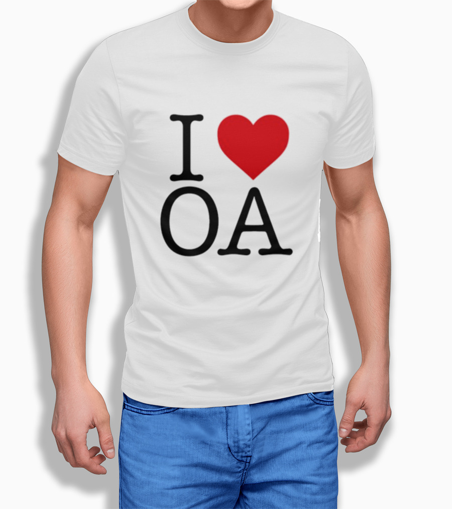 I Heart OA Symbolized Love For OA Movement T-Shirt