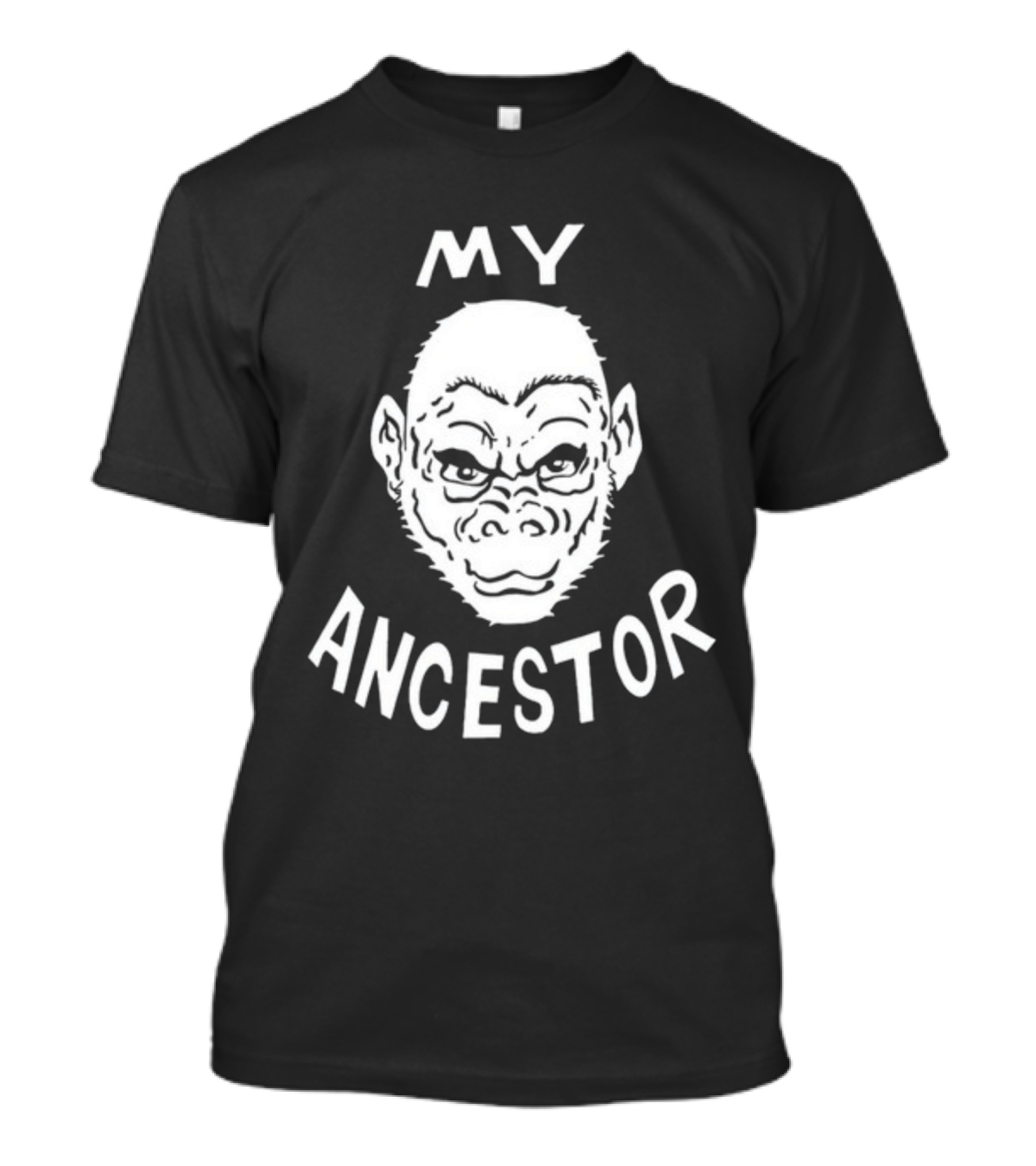 Blaise Ulysse Bernard Collins II My Ancestor Ape Face T-Shirt