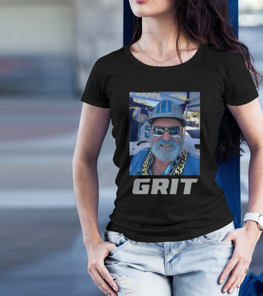 Lions Grit Gameday Enthusiast Celebrating Ron Crackman Crachiola T-Shirt