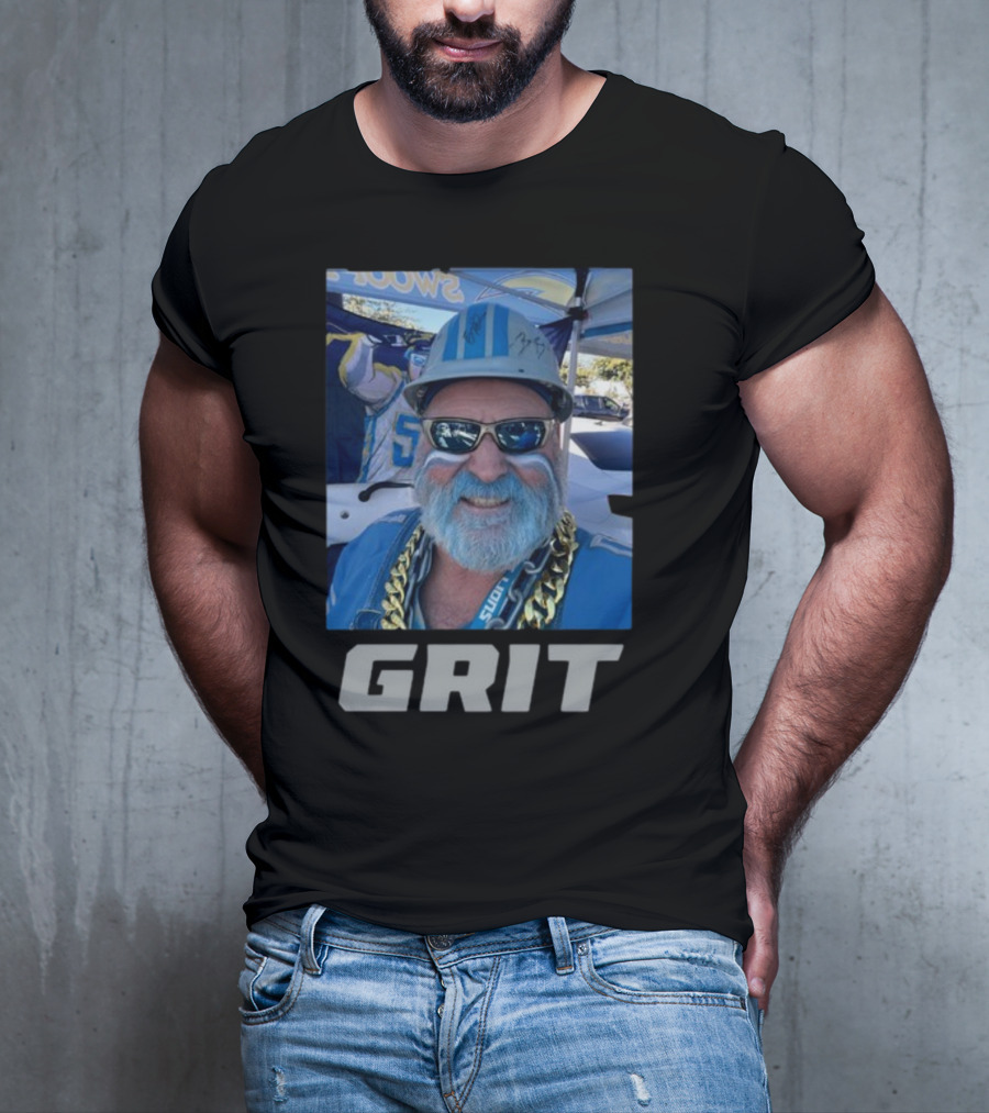 Lions Grit Gameday Enthusiast Celebrating Ron Crackman Crachiola T-Shirt