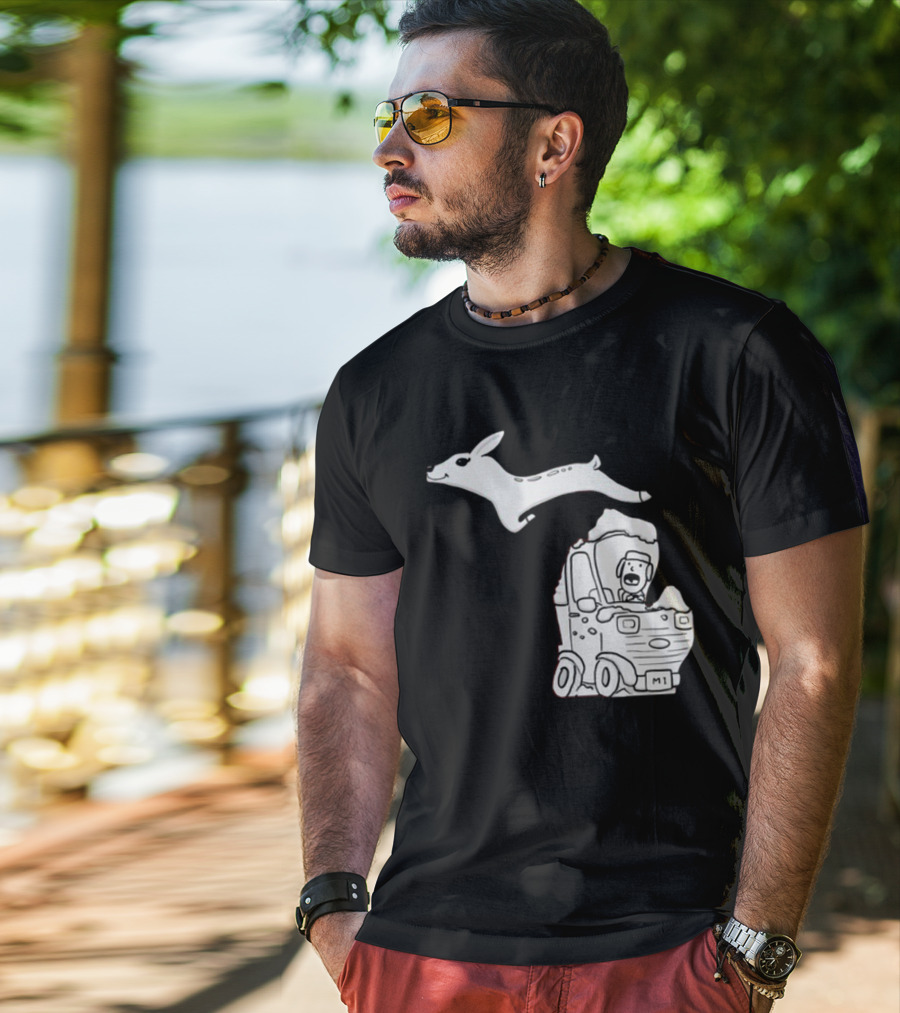 Michigan For Deer Ice Road Truck Journey T-Shirt