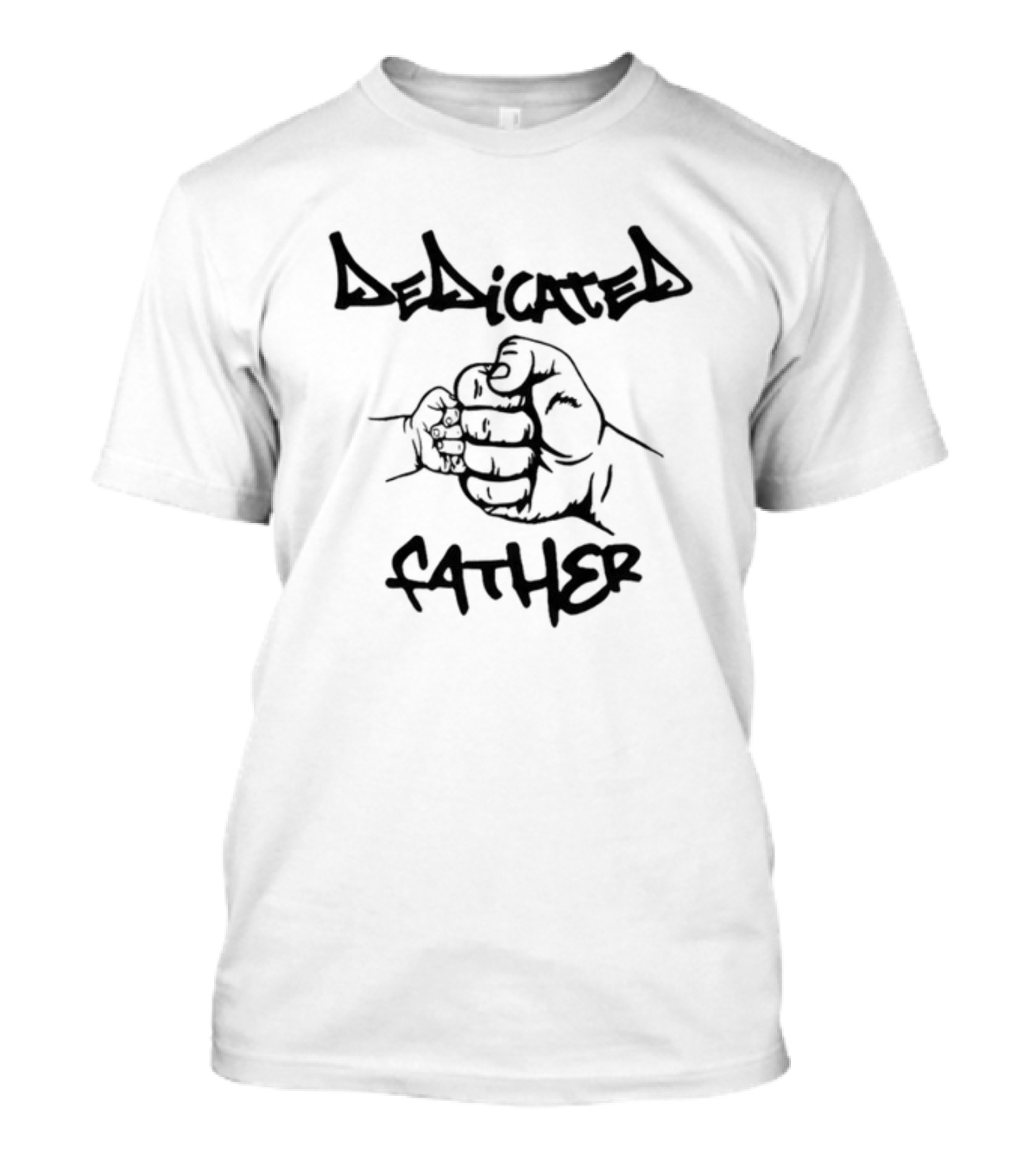 Dedicated Father Fist Bump T-Shirt