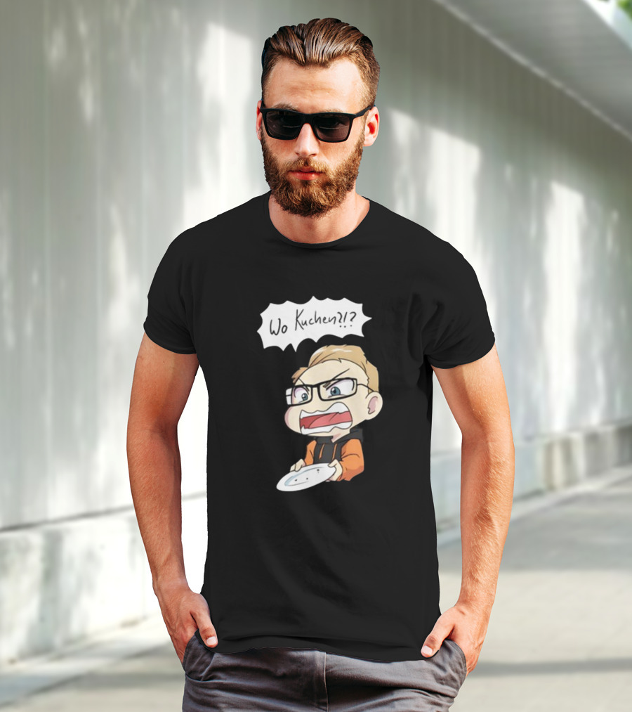 Wo Kuchen Kittycat Cakes Damen Comic Style Character T-Shirt