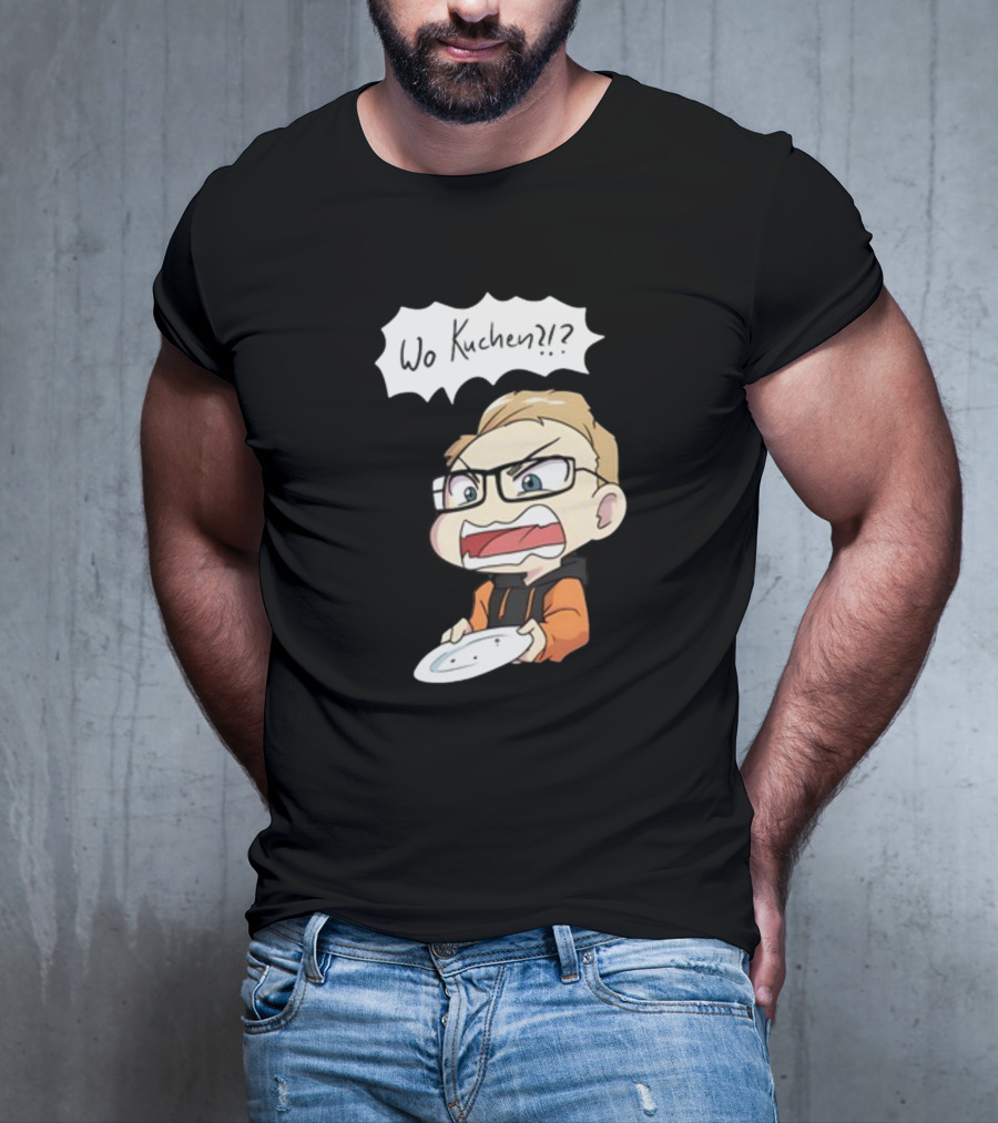 Wo Kuchen Kittycat Cakes Damen Comic Style Character T-Shirt