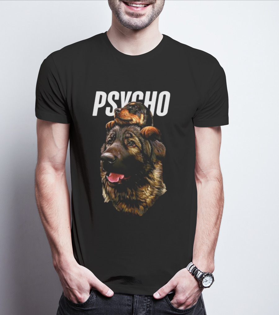 PSYCHO Dog Pair T-Shirt