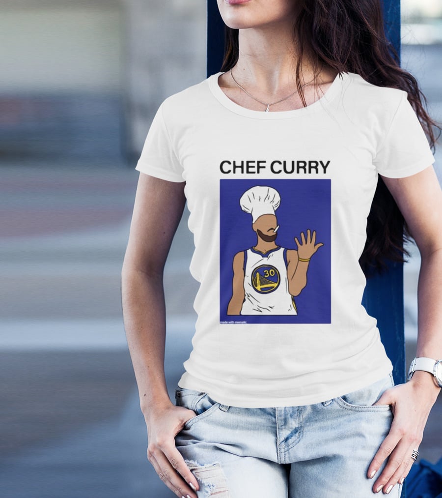 Chef Curry Golden State Basketball Number 30 T-Shirt