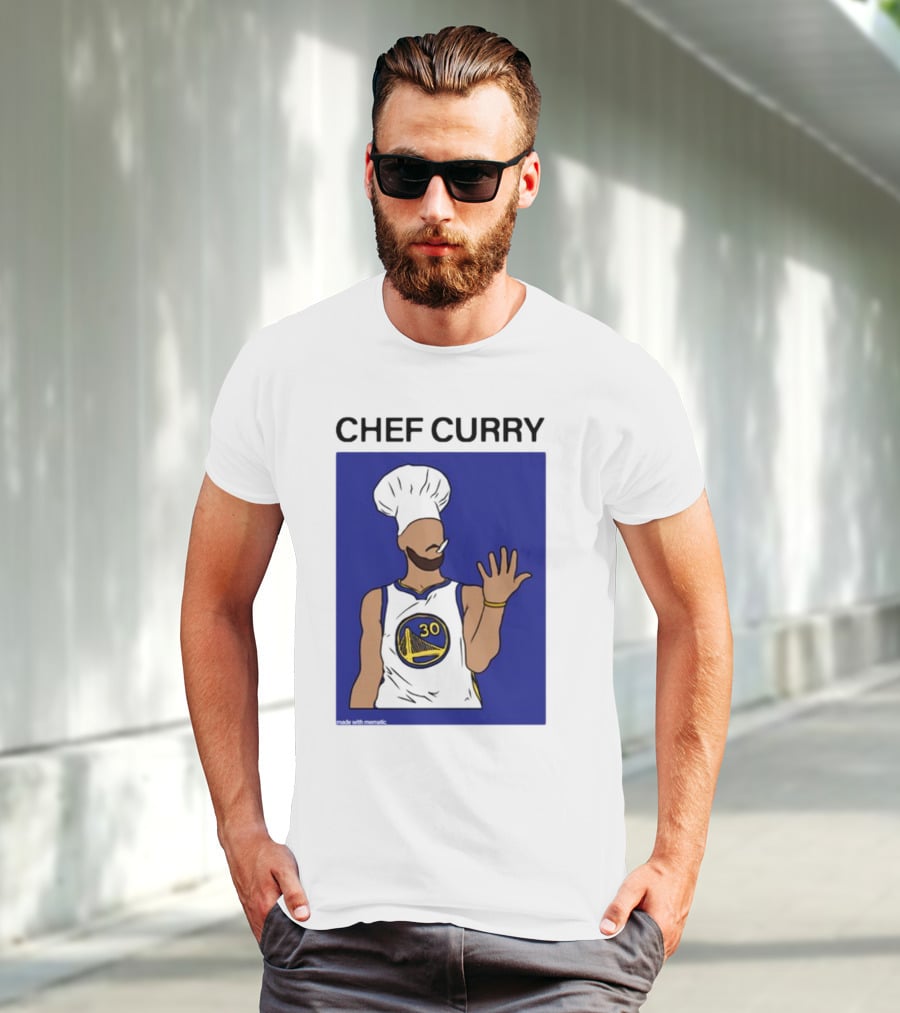 Chef Curry Golden State Basketball Number 30 T-Shirt