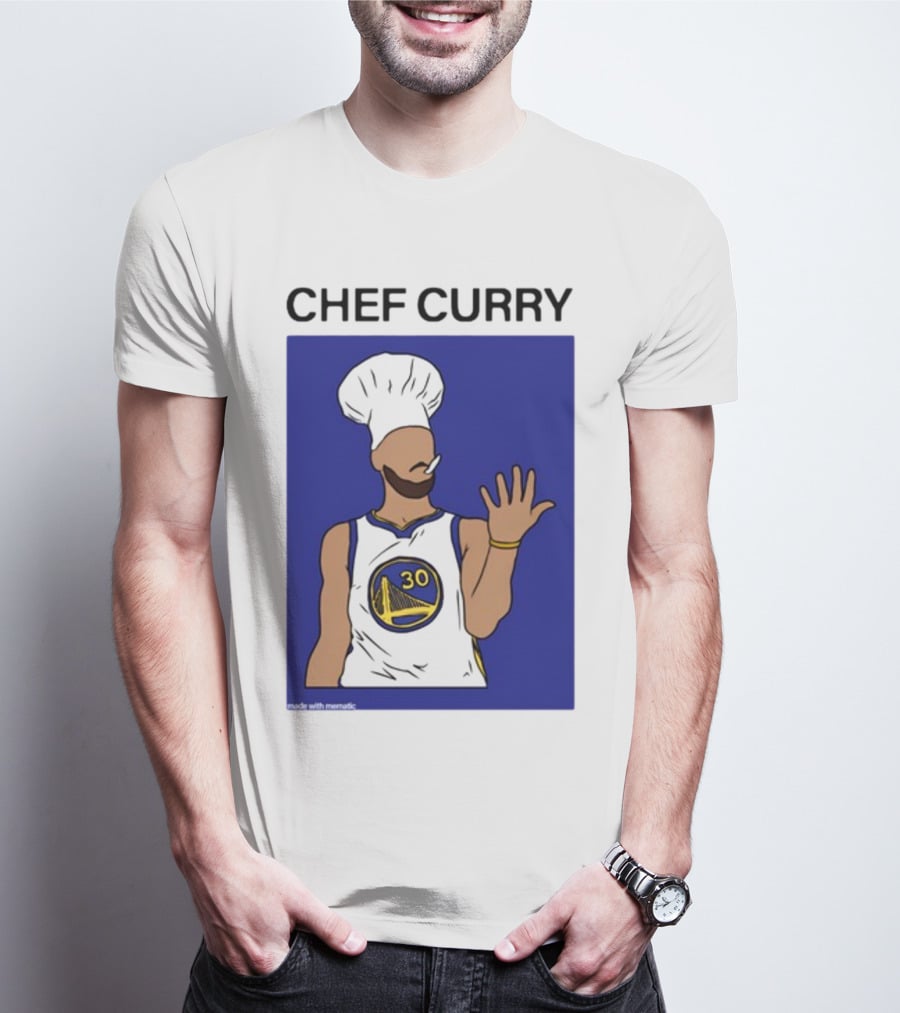 Chef Curry Golden State Basketball Number 30 T-Shirt