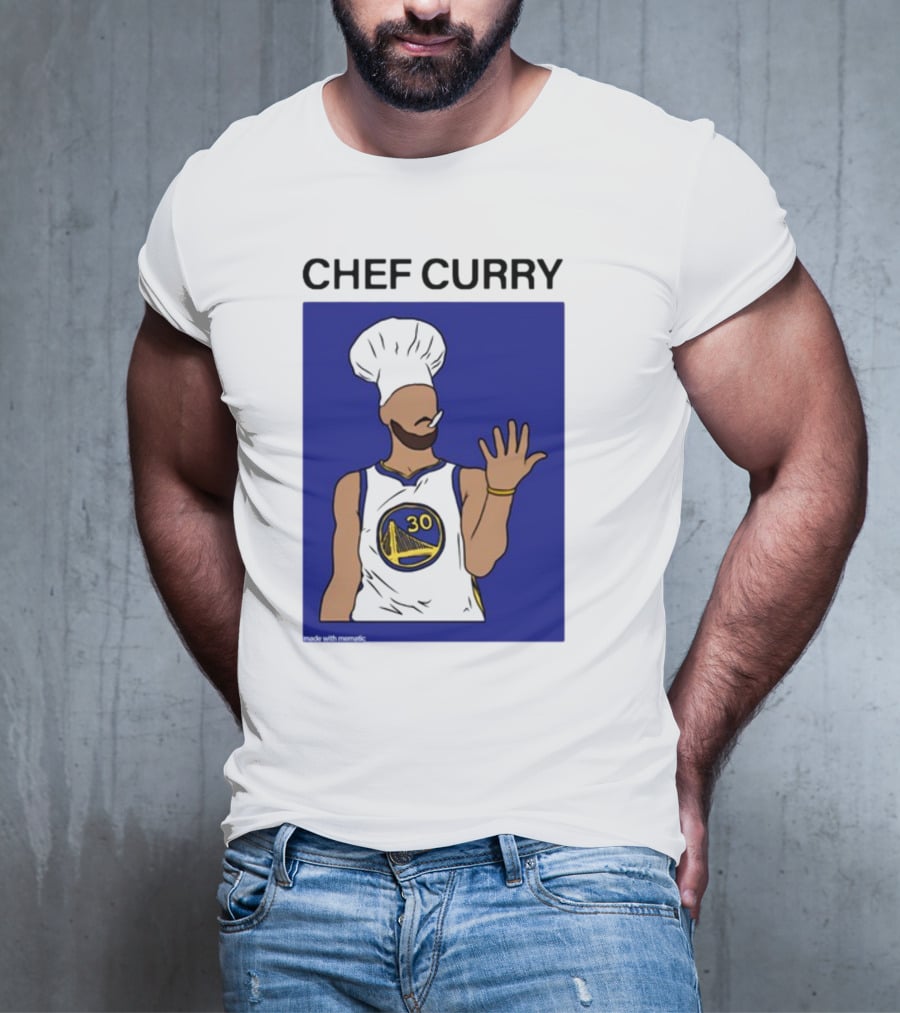 Chef Curry Golden State Basketball Number 30 T-Shirt