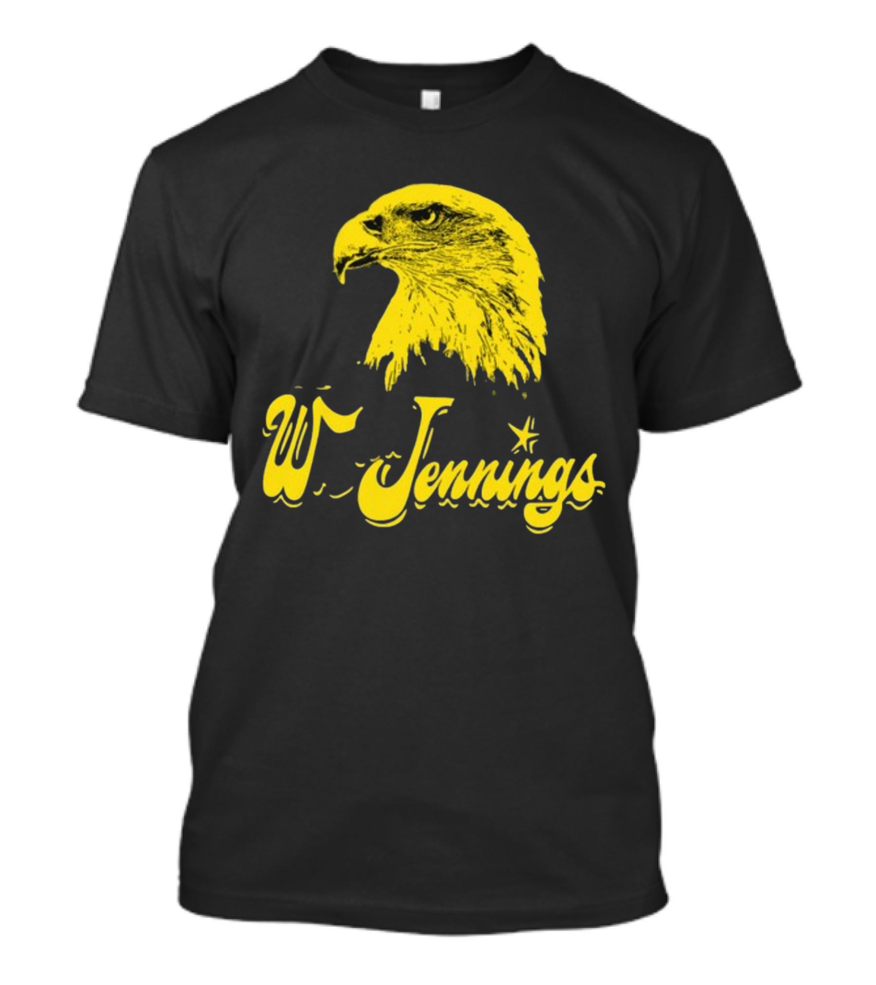 Seager X Waylon Jennings Eagle W Jennings Star T-Shirt
