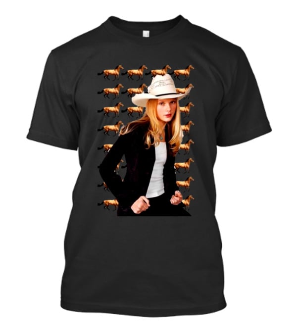 Extreme Horse Girl Cowgirl Aesthetic T-Shirt