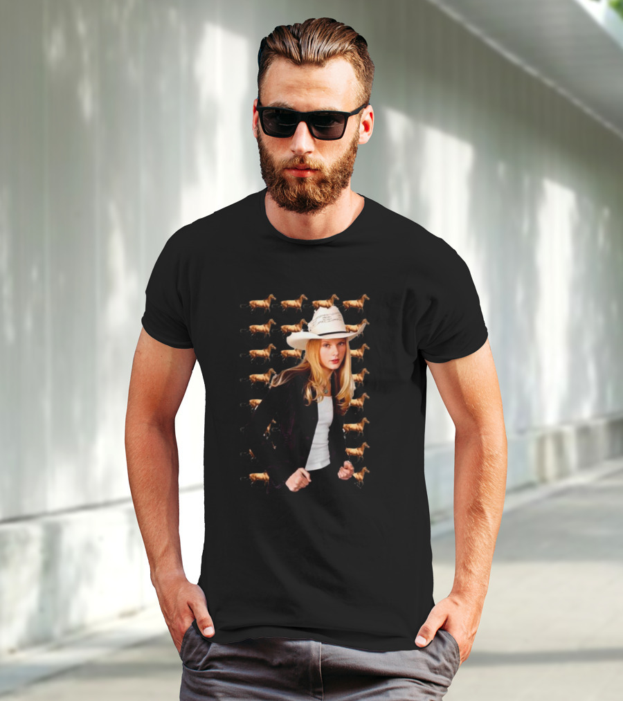 Extreme Horse Girl Cowgirl Aesthetic T-Shirt