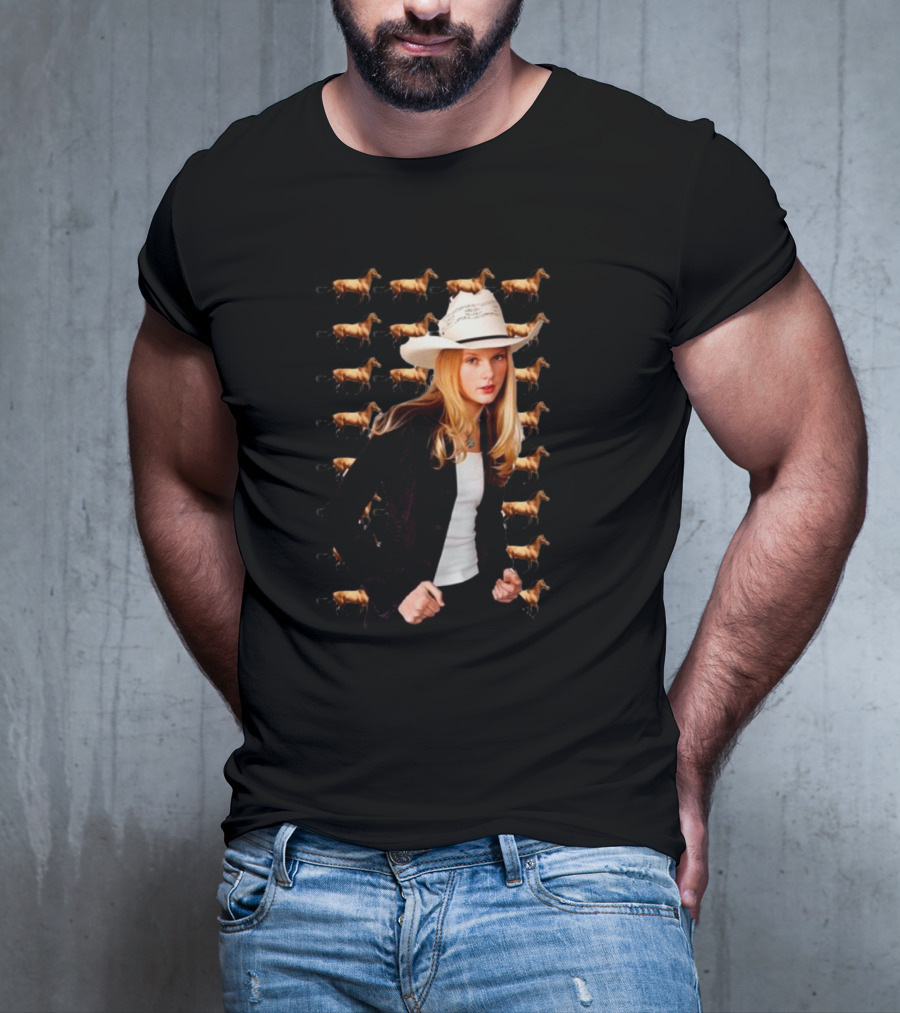 Extreme Horse Girl Cowgirl Aesthetic T-Shirt