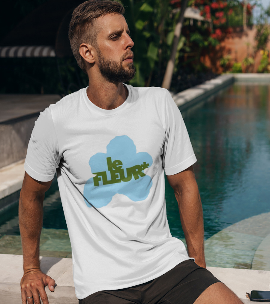 Golf Le Fleur Flower Le Fleur Blue Green T-Shirt