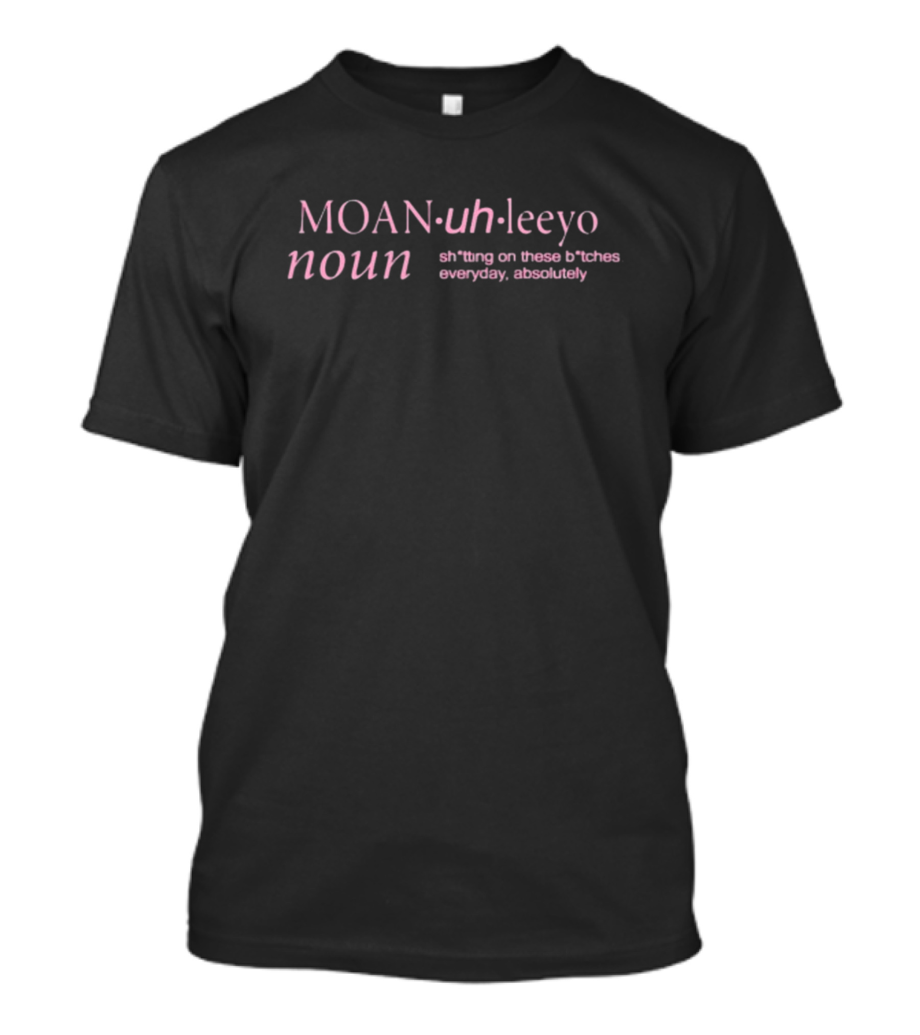 MOAN Uh Leeyo Noun Definition Everyday Absolutely T-Shirt