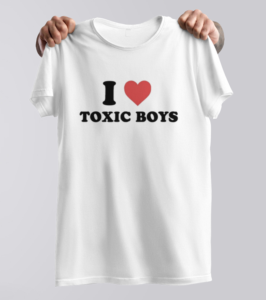 I Heart Toxic Boys T-Shirt