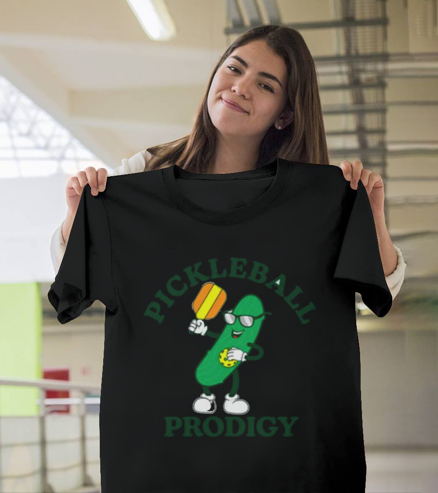 Middleclassfancy Pickleball Prodigy Pickle Racket Champion T-Shirt