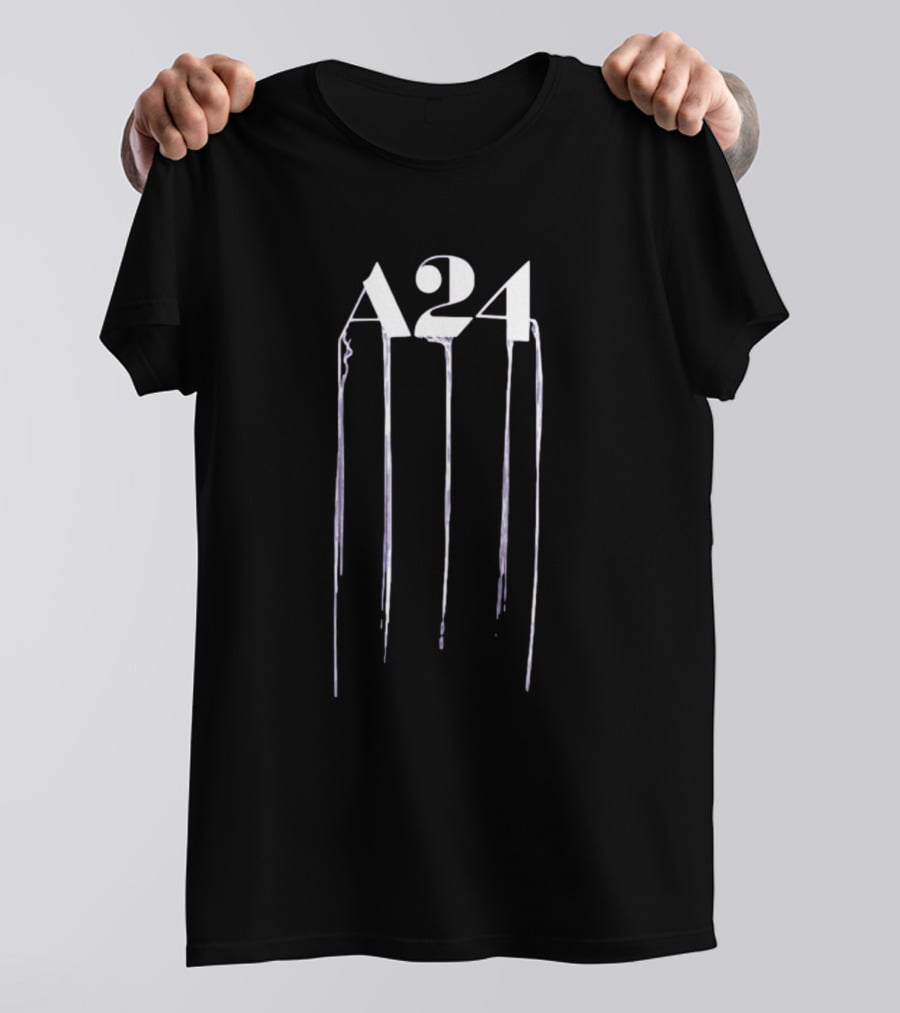 A24 X Kojima Productions Death Stranding Dripping Effect T-Shirt