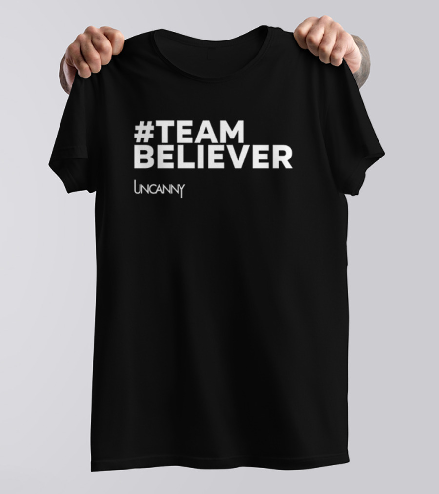 Danny Robins #Team Believer Uncanny T-Shirt