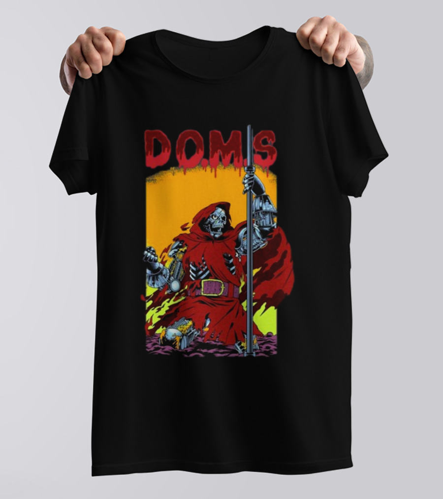 D.O.M.S Raskolapparel Dr Doms Skeleton Warrior T-Shirt
