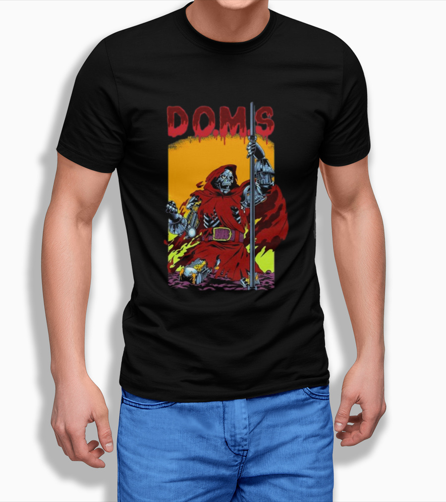 D.O.M.S Raskolapparel Dr Doms Skeleton Warrior T-Shirt