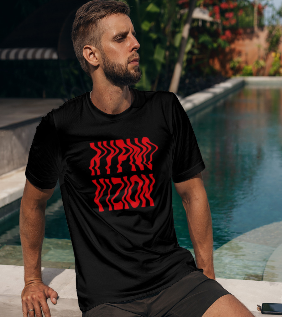 Rezz Hypno Vizion Time Ripple Hypnotic Flocked T-Shirt