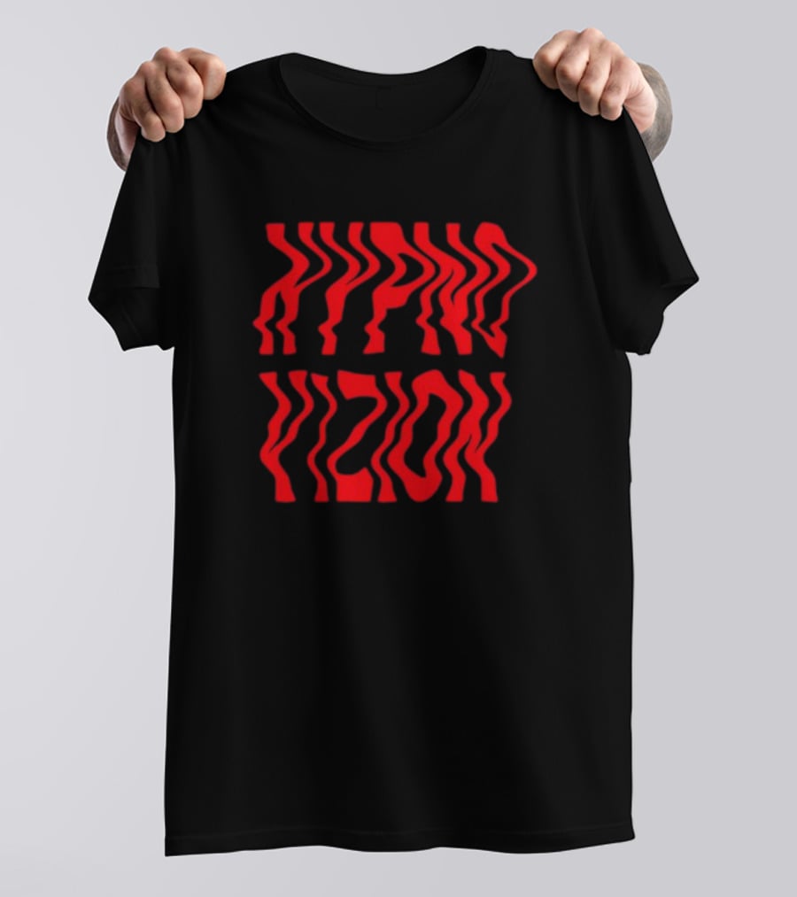 Rezz Hypno Vizion Time Ripple Hypnotic Flocked T-Shirt