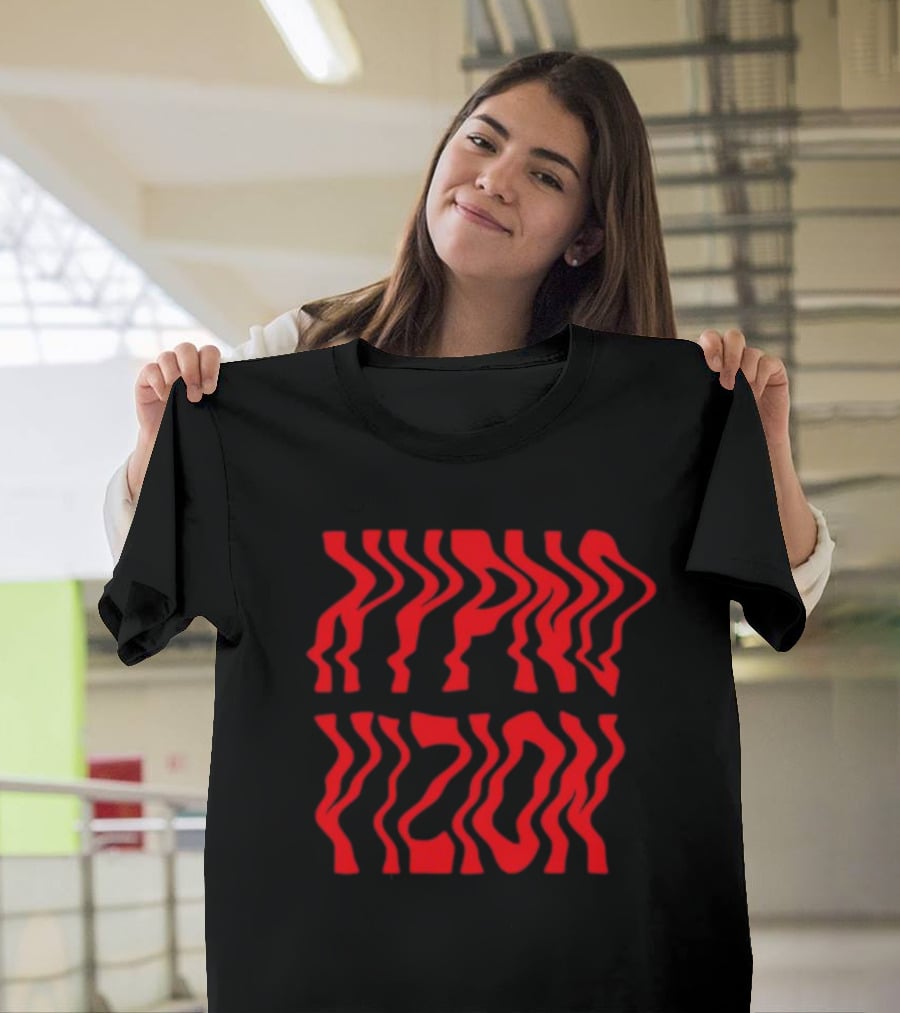 Rezz Hypno Vizion Time Ripple Hypnotic Flocked T-Shirt