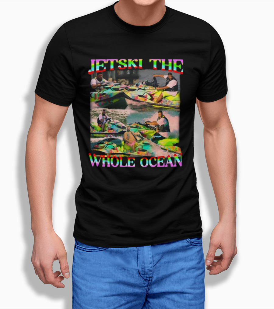 Dj Khaled Jetski The Whole Ocean Funnyahhtees T-Shirt