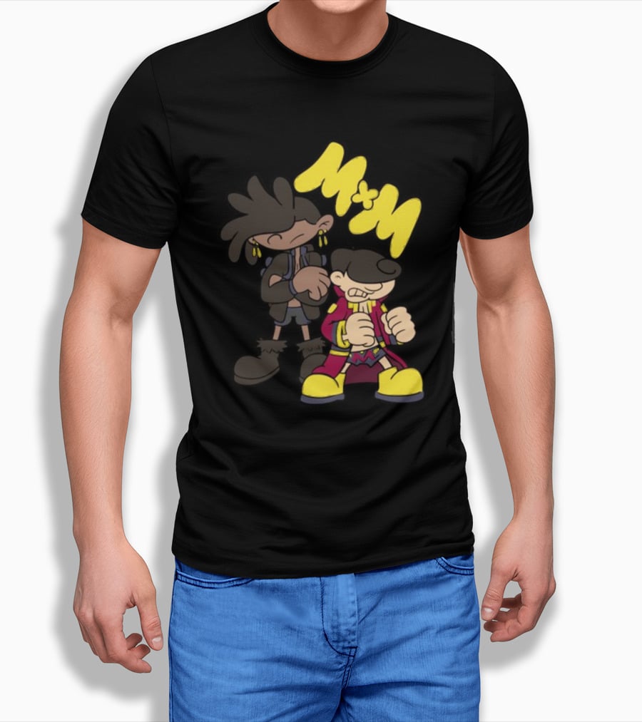Mxm Next Door Characters Cartoon Style M*M T-Shirt