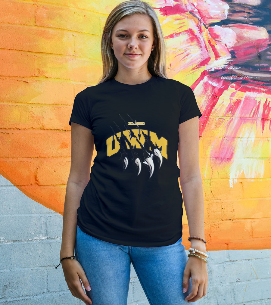 UWM Panthers Claw Marks T-Shirt