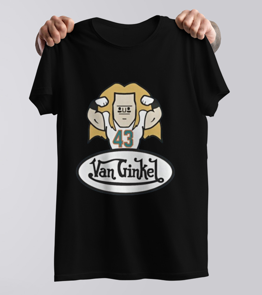 Van Ginkel 43 Vibzmiami Football Player T-Shirt