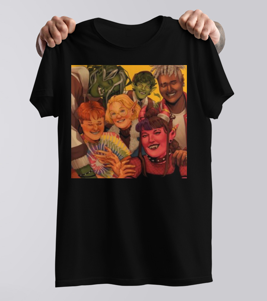 We're The Bad Fantasy Friends Group T-Shirt