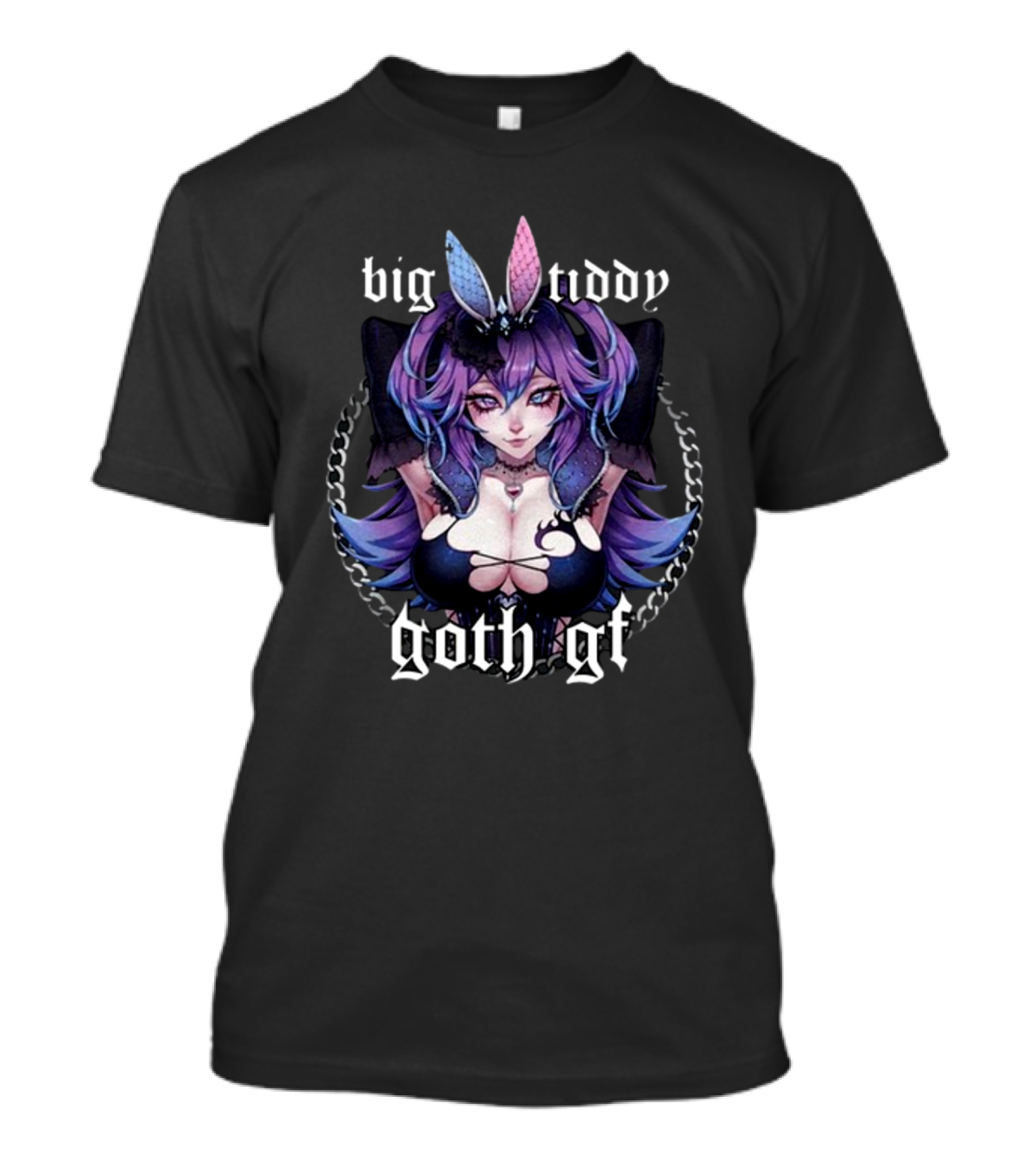 Big Tiddy Goth GF Cottontailva T-Shirt