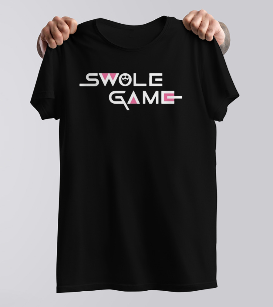Swole Game Pixel Heart Emoji Style Icon T-Shirt