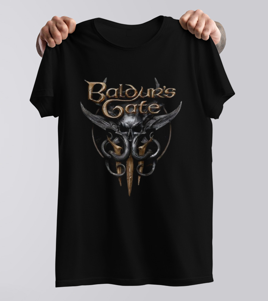 Baldur's Gate 3 Mind Flayer Emblem T-Shirt