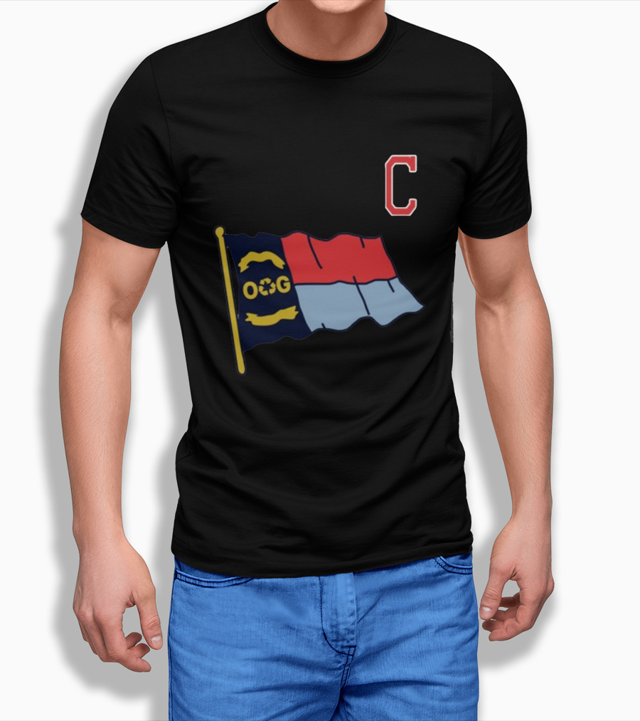 Captain North Carolina Flag C O G T-Shirt