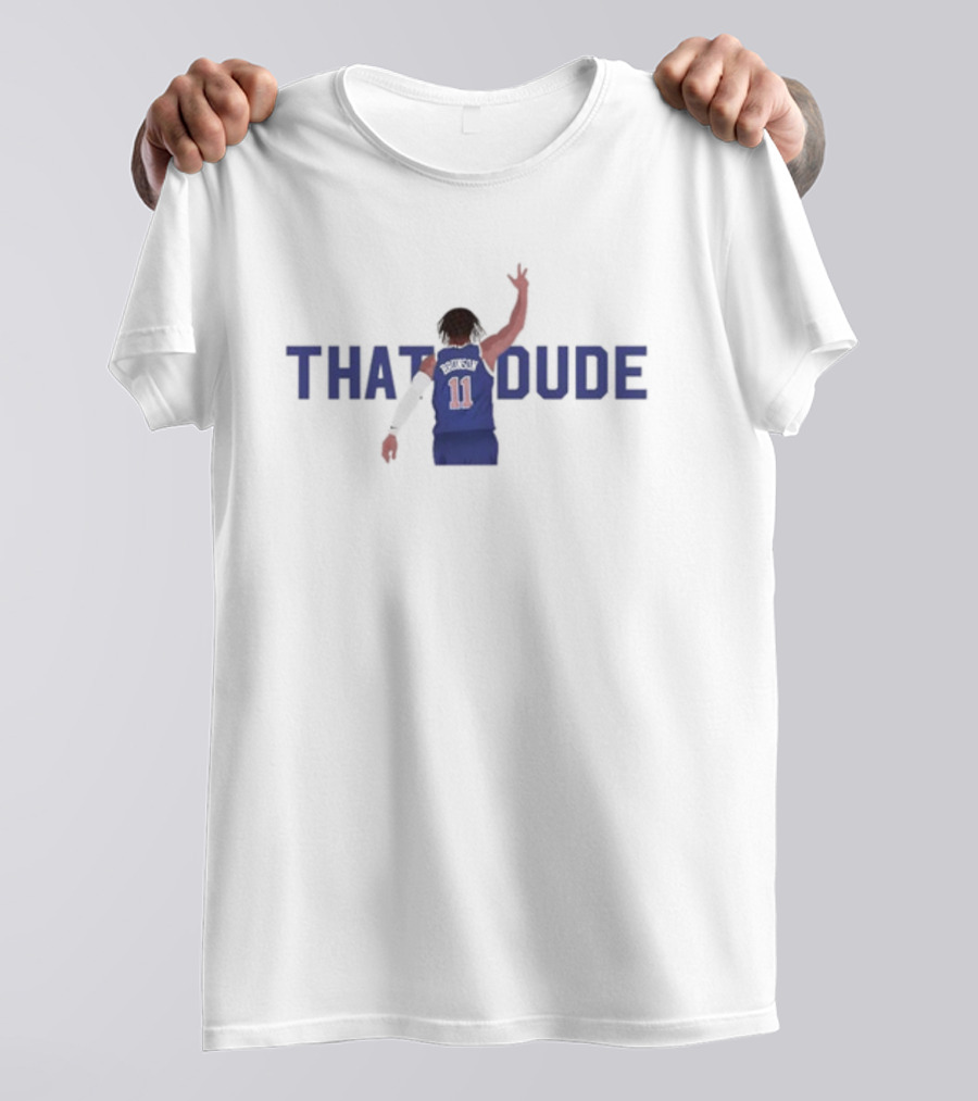 Bigknickenergy That Dude 11 Player Victory Pose T-Shirt