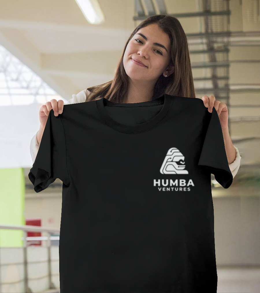 Humba Ventures Black Shirt With White Stylish T-Shirt
