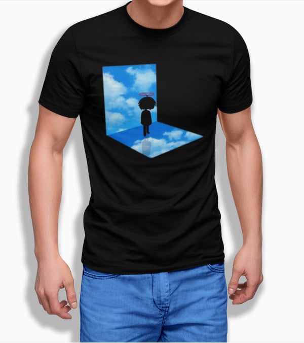 Dignity Cloud Reflection Angel T-Shirt