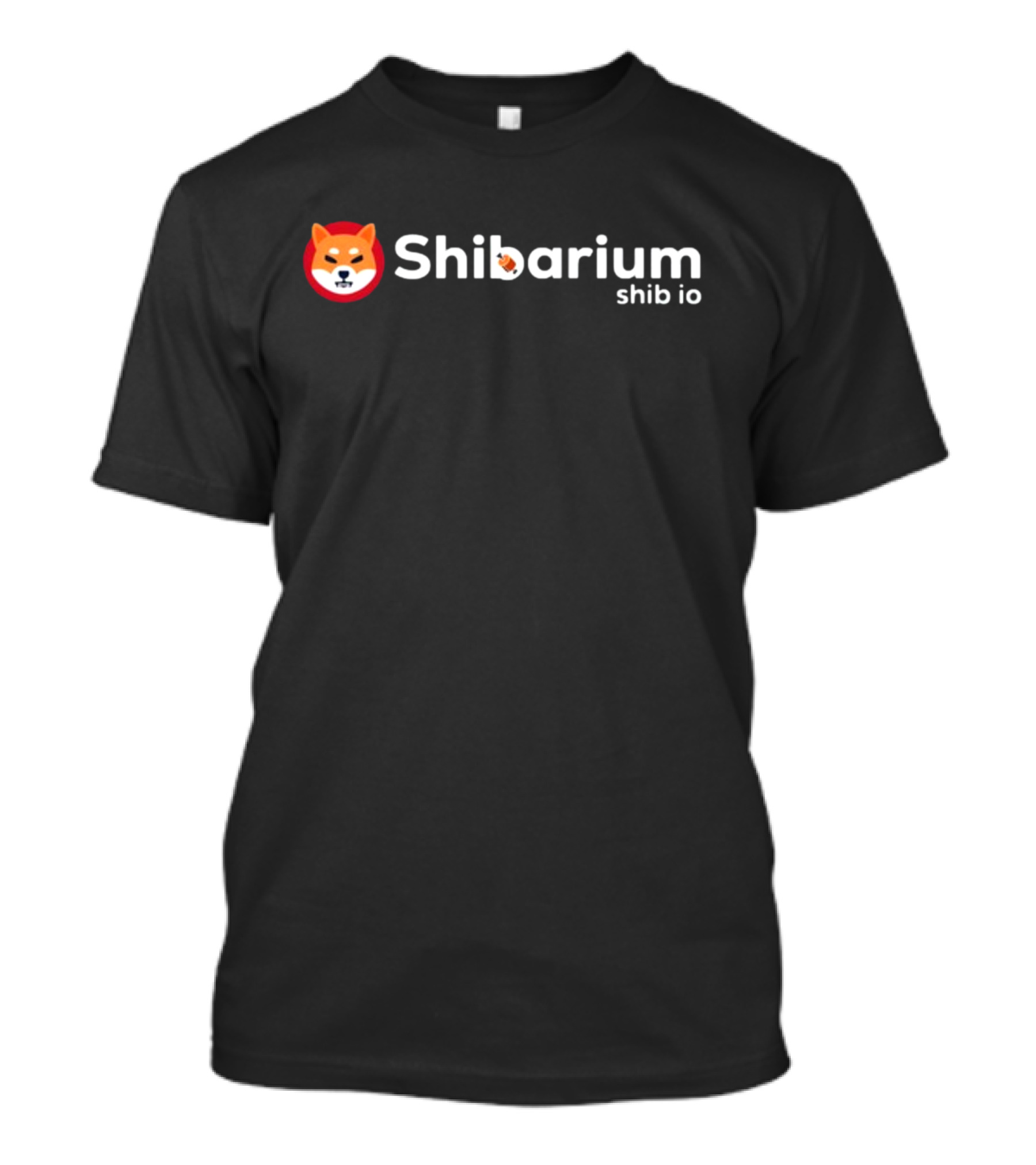 Shibarium Shib Io Shiba Inu Logo Red Circle T-Shirt