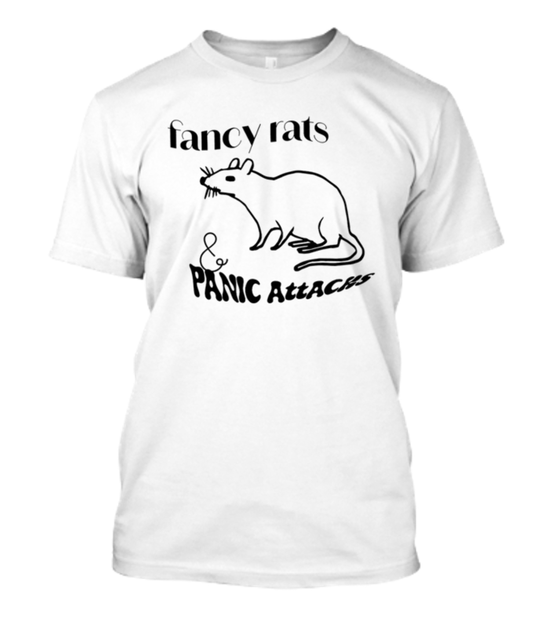 Fancy Rats And Panic Attacks T-Shirt
