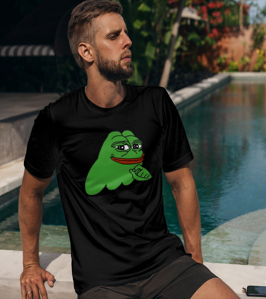 Ribbit.Pepe Pepe Frog Meme Iconic Sol T-Shirt
