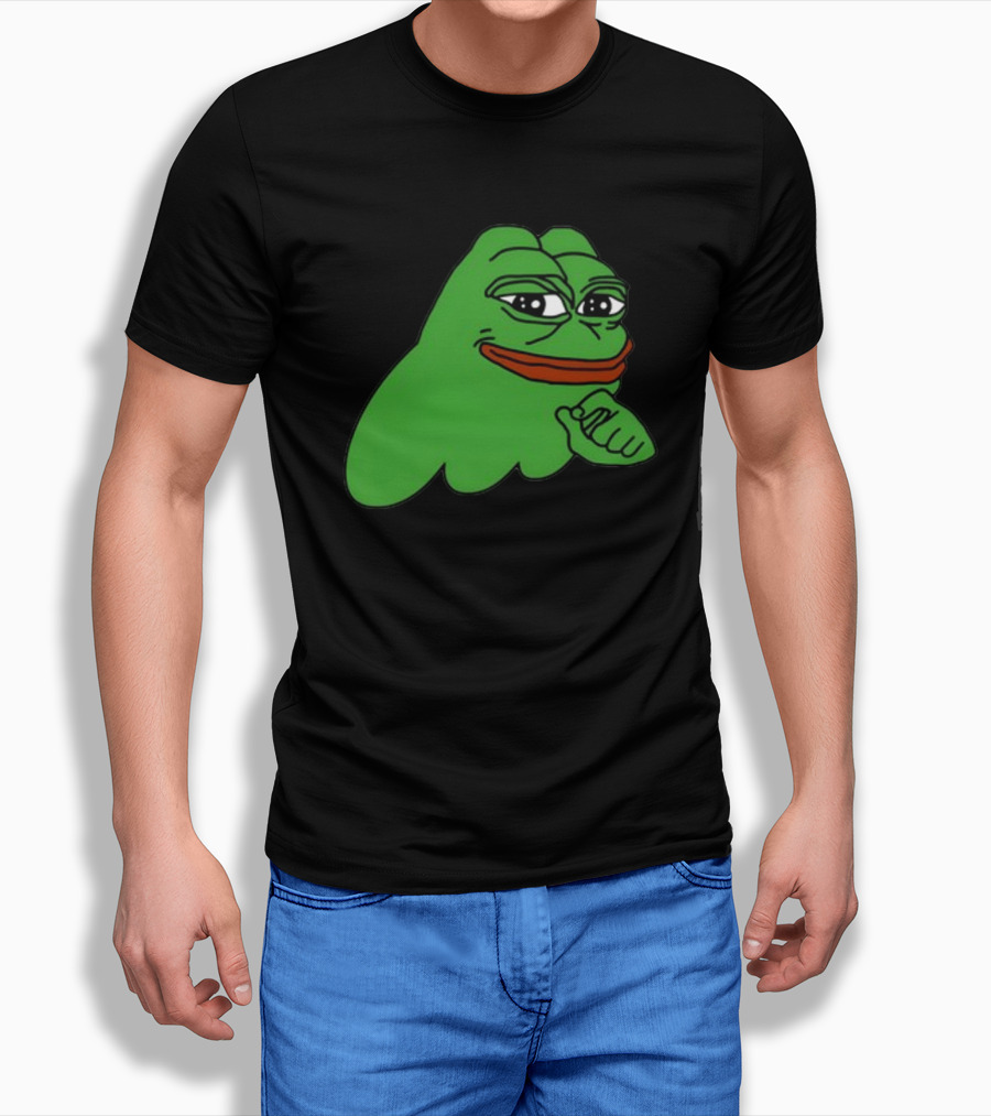 Ribbit.Pepe Pepe Frog Meme Iconic Sol T-Shirt