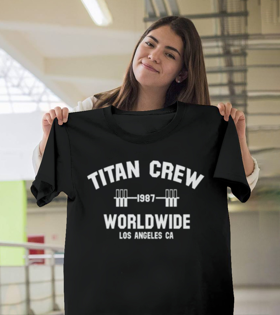 Titan Crew Worldwide 1987 Los Angeles CA T-Shirt