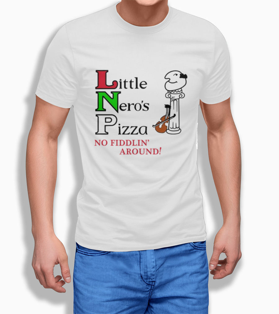 Tj Watt Little Nero's Pizza No Fiddlin' Around Classic T-Shirt