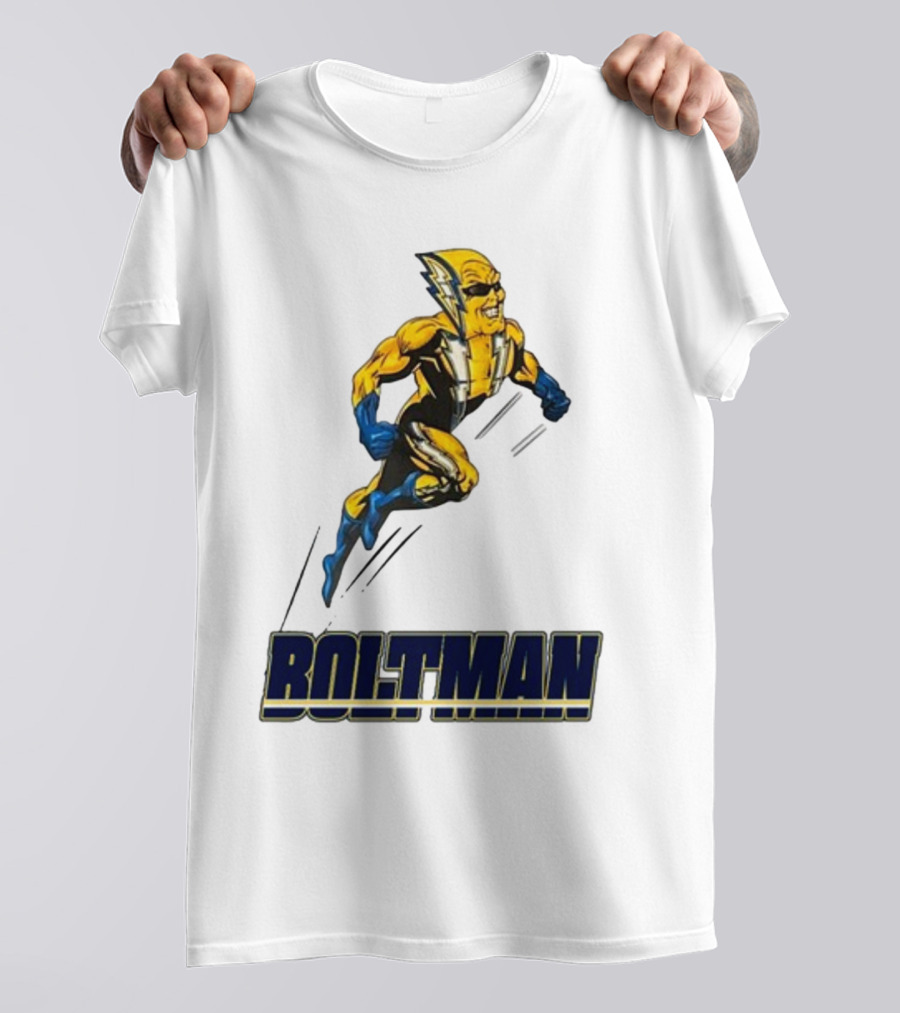 Boltman Superhero With Lightning Costume T-Shirt