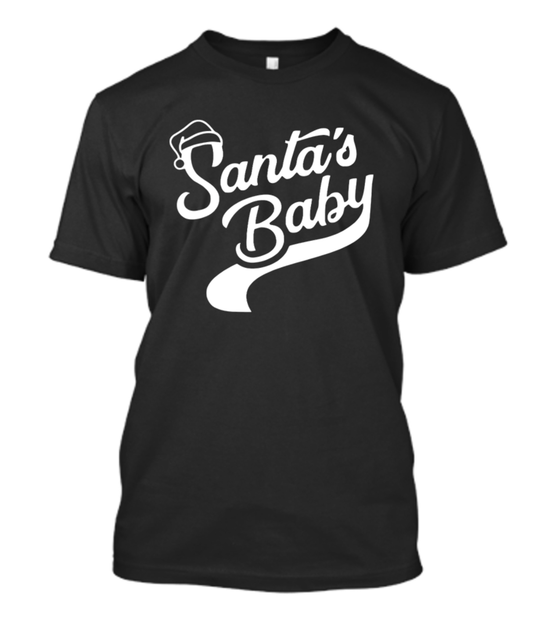 Santa's Baby Santa Hat Holiday Fun T-Shirt