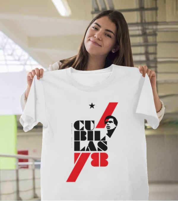 CUBILLAS 78 Star Iconic Red And Black T-Shirt
